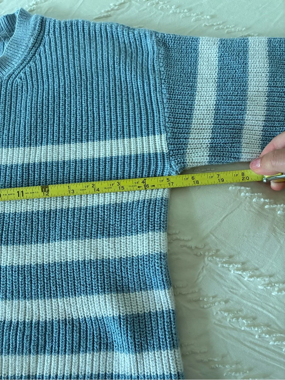 Gap coastal striped sweater women XS